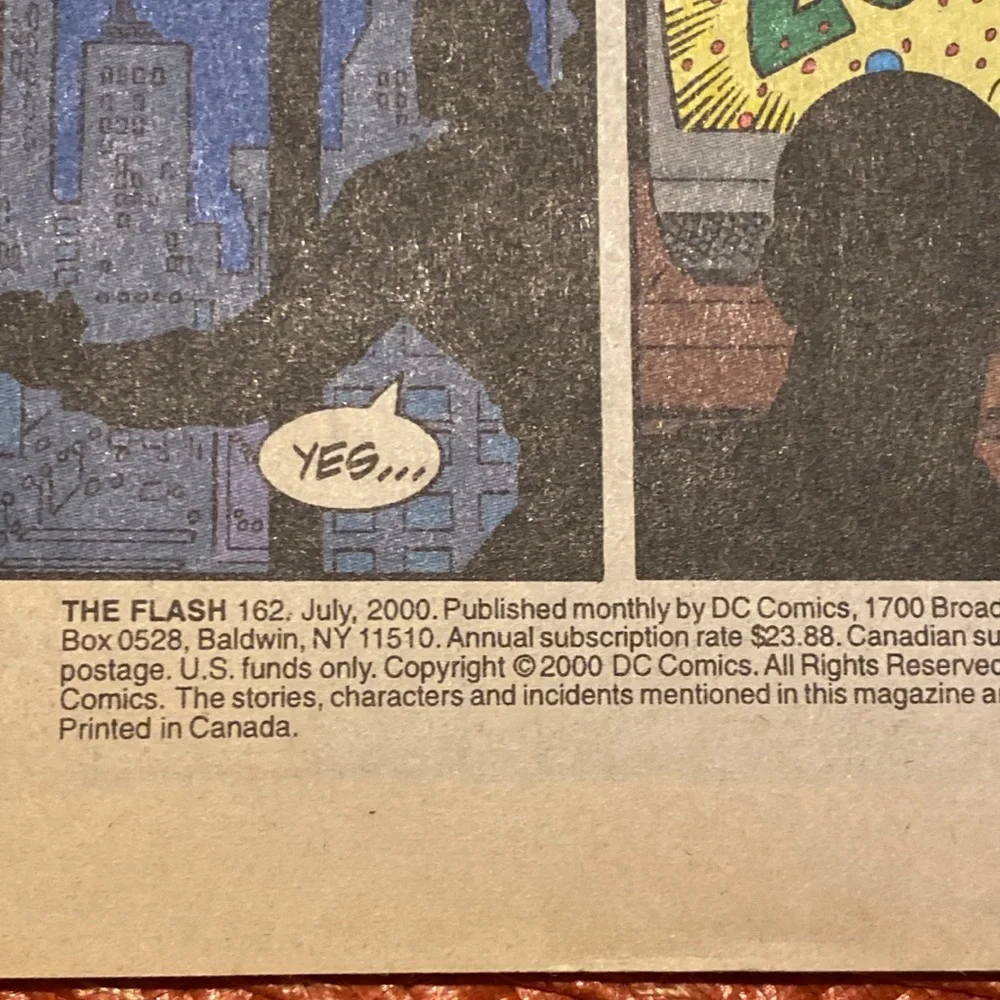 DC Comic- The FLASH Must Outrace SHAZAM !...#162 July 2000